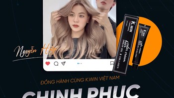 K.win Việt nam kết hợp cùng chuyên gia Nguyễn Hiệp mang đến khóa học màu nhuộm toàn diện