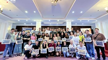 Ấn tượng lớp học màu nhuộm toàn diện K.win cùng chuyên gia Nguyễn Hiệp tại Quảng Ninh