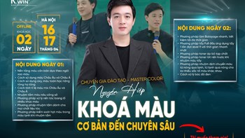 [TIN CỰC HOT] TUYỂN SINH KHOÁ HỌC MÀU NHUỘM CƠ BẢN ĐẾN CHUYÊN SÂU THÁNG 4/2024