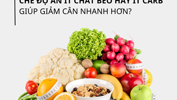 Chế Độ Ăn Ít Chất Béo Hay Ít Carb Giúp Giảm Cân Nhanh Hơn?