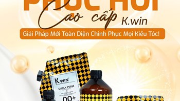 K.WIN TỰ HÀO CÔNG BỐ BỘ ĐÔI SẢN PHẨM HỖ TRỢ KĨ THUẬT " KEM MỀM HÓA VÀ DẬP ĐỊNH HÌNH PHỤC HỒI CAO CẤP "