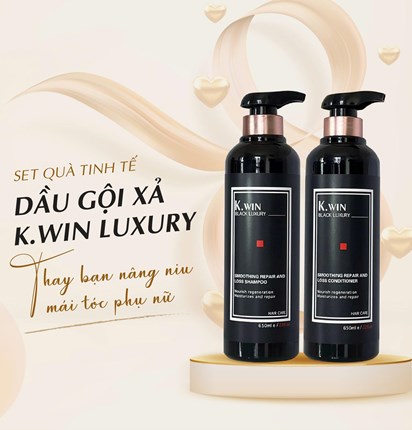 Dầu Gội - Xả K.WIN LUXURY Bản Cao Cấp 