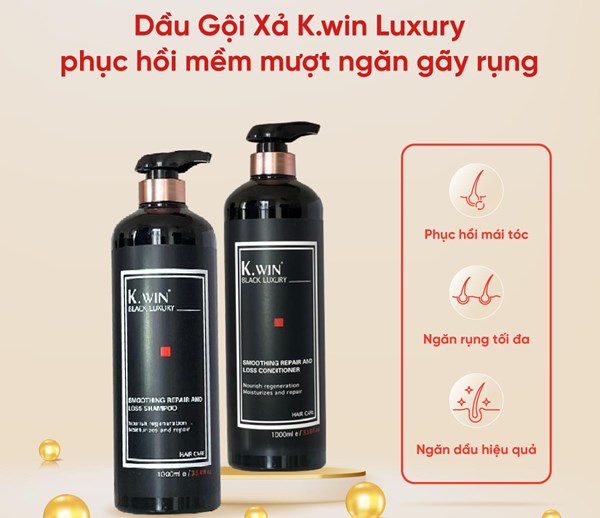 Dầu Gội - Xả K.win Luxury Cao Cấp 1000ml