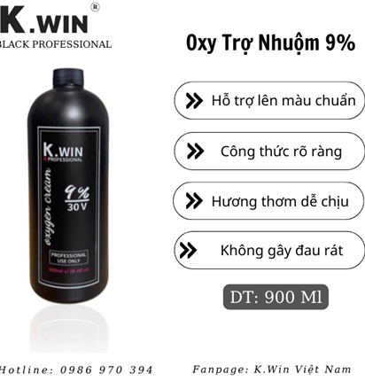 Oxy Trợ Nhuộm 9%