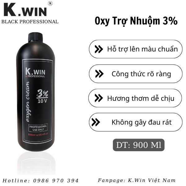 Kem Trợ Nhuộm Oxy 3 