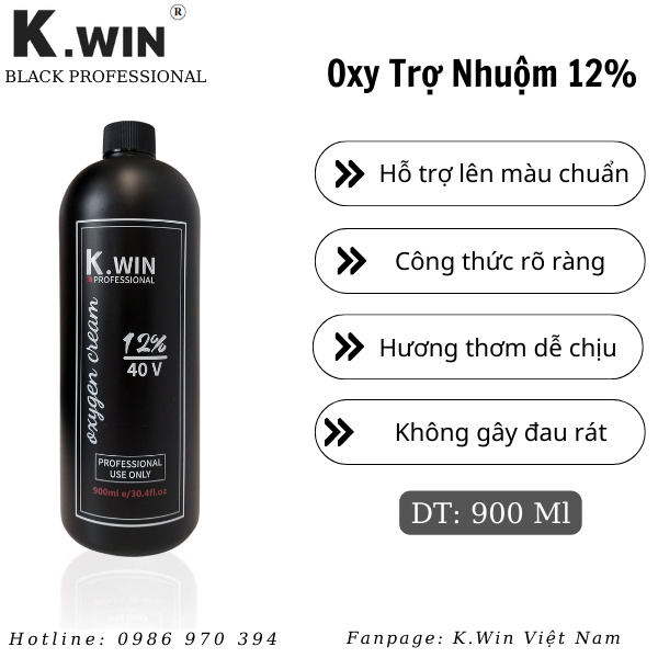 Oxy Trợ Nhuộm 12%