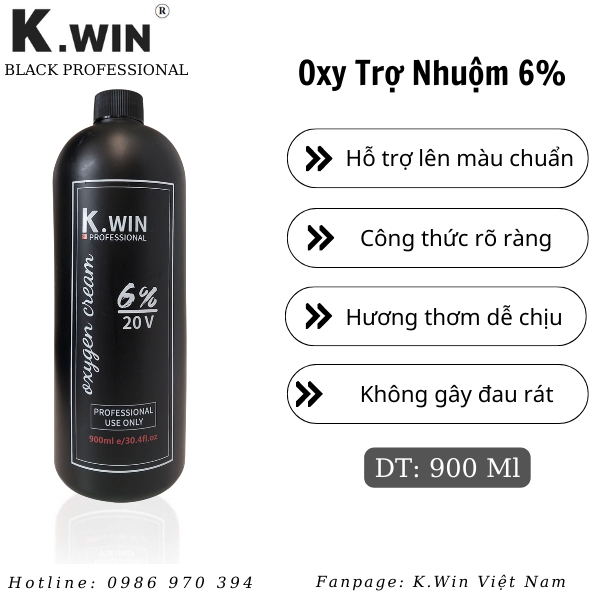 Oxy Trợ Nhuộm 6%