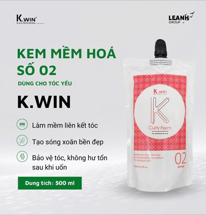 Kem mềm hoá uốn duỗi K.win mã 00+ 