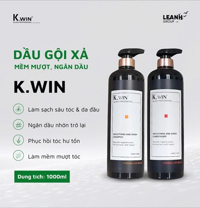 Dầu Gội - Xả K.Win Ngăn Gàu, Ngăn Dầu 