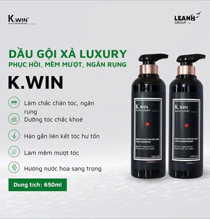 Dầu Gội - Xả K.WIN LUXURY Cao Cấp 