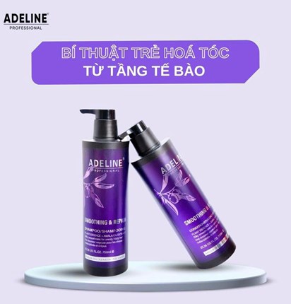 GỘI XẢ ADELINE BÍ THUẬT TRẺ HOÁ TÓC VÀ DA ĐẦU TỪ TẦNG TẾ BÀO